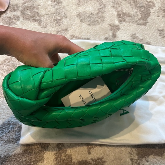 Bottega Veneta Mini Jodie in Parakeet Green - Picture 10 of 13